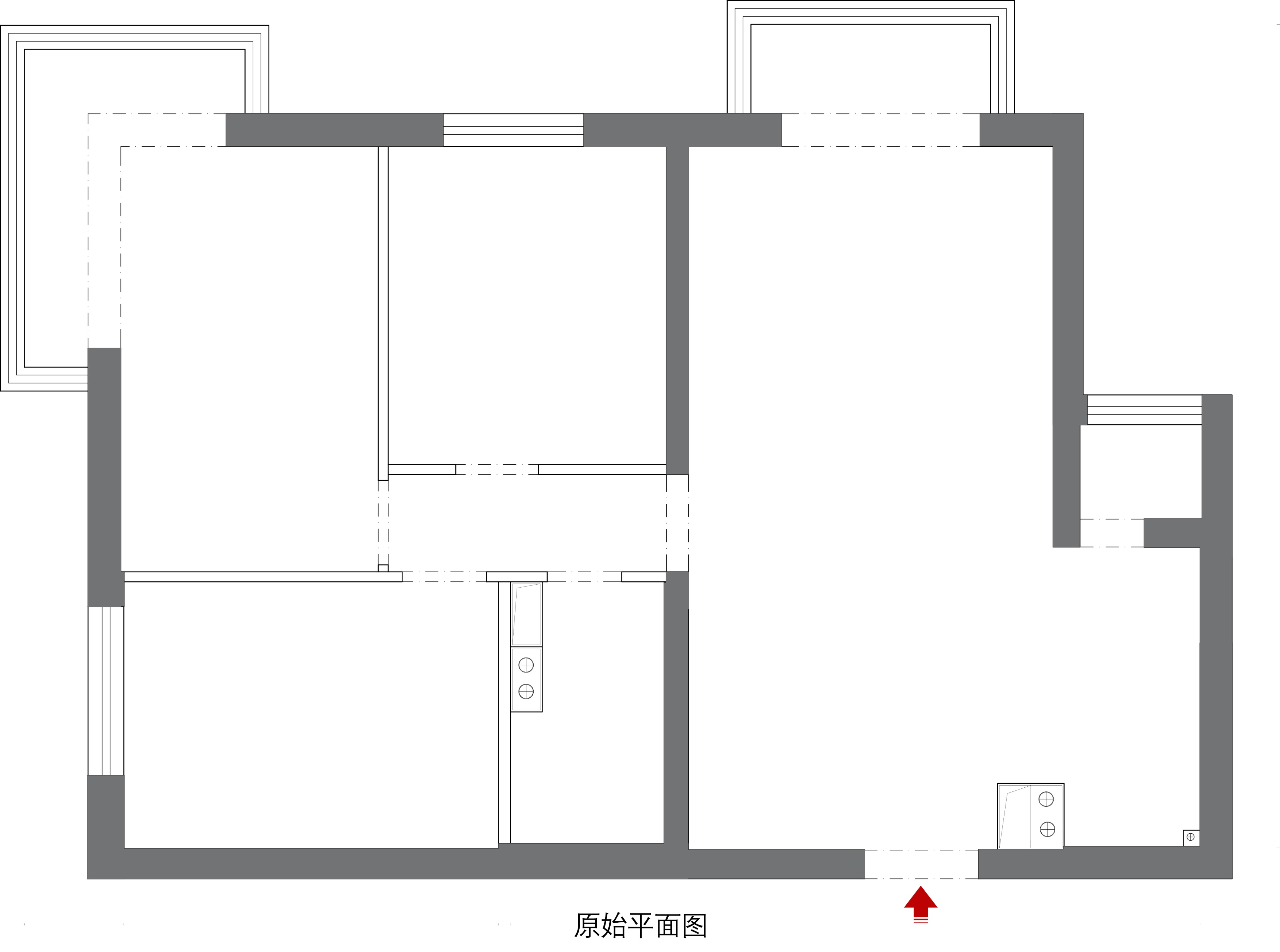 奶油白简约别墅,奶油白原木风小户型