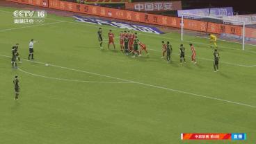 国安定位球助威,国安定位球破门