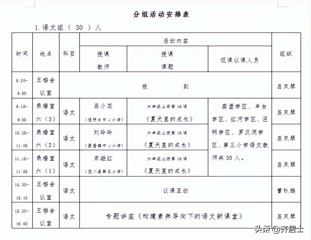 小学共同体活动,小学共同体教研活动主题