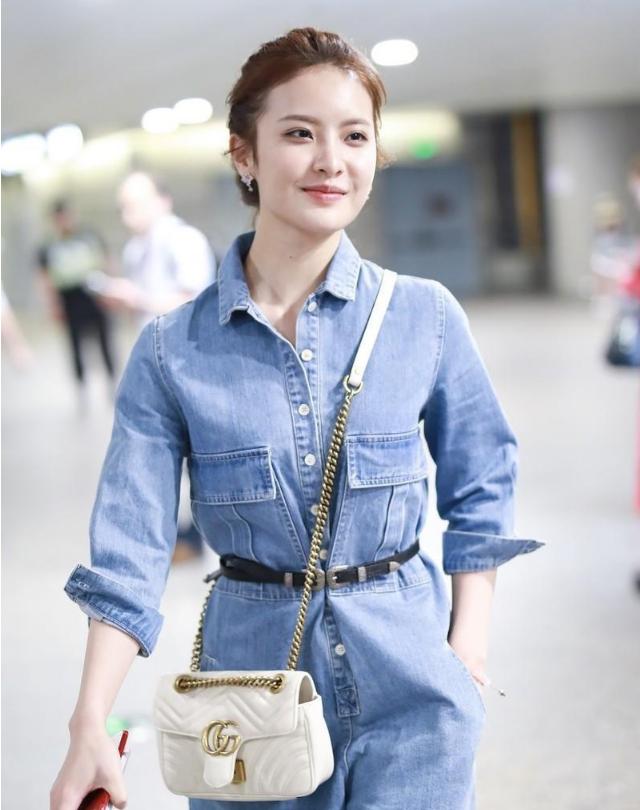 赖雨蒙穿搭图片大全,赖雨濛穿搭牛仔裤