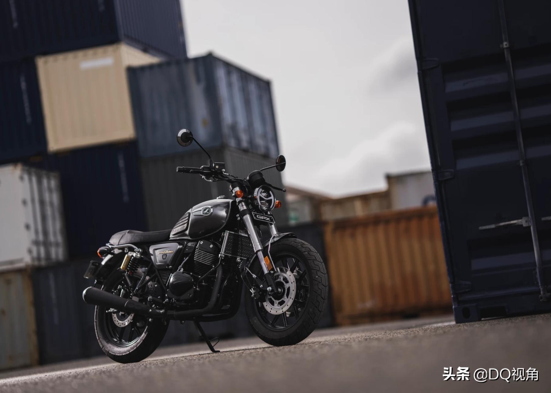 泰国进口雅马哈250cc单缸,泰国gpx复古摩托车