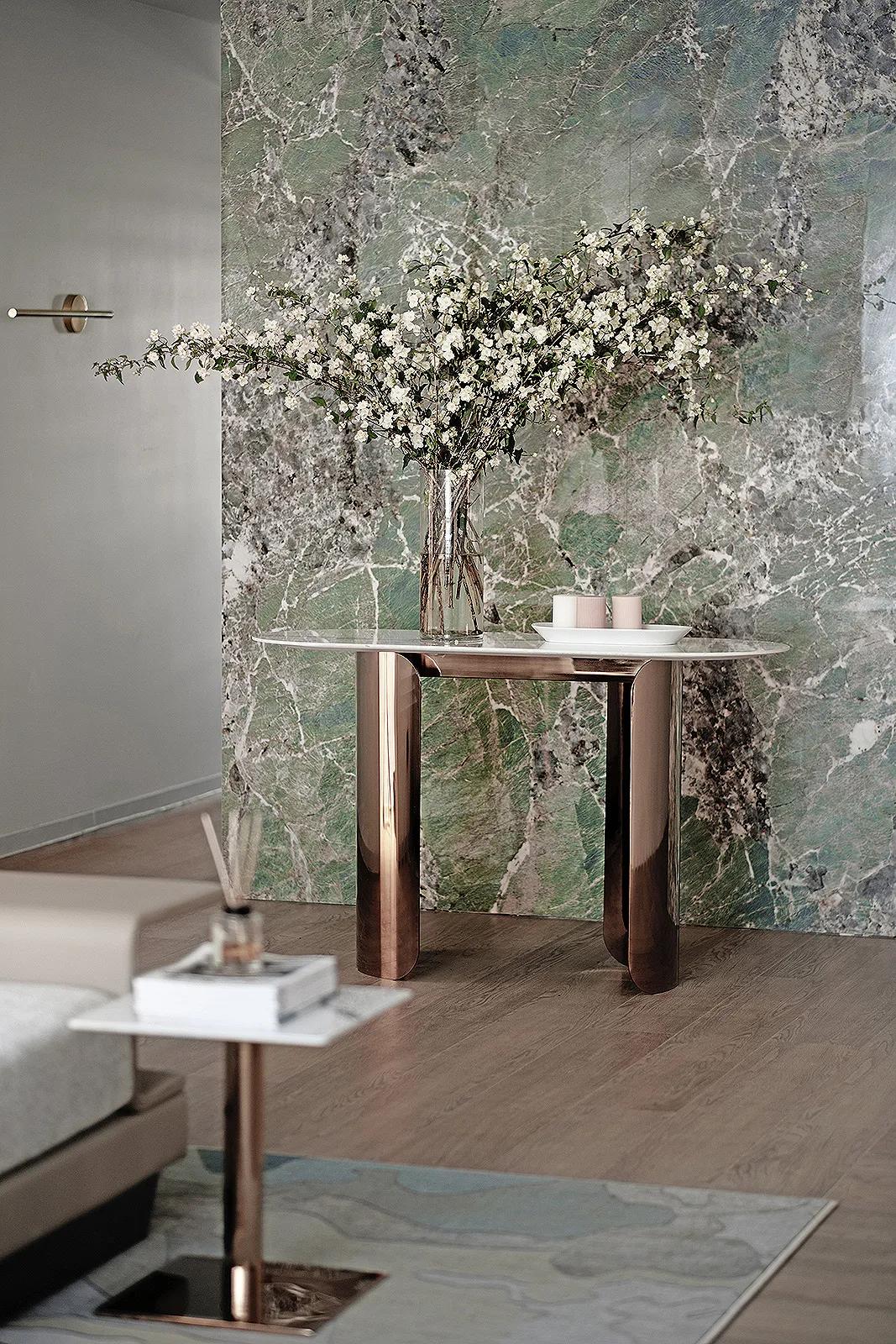 150㎡现代奢意公寓|清石设计