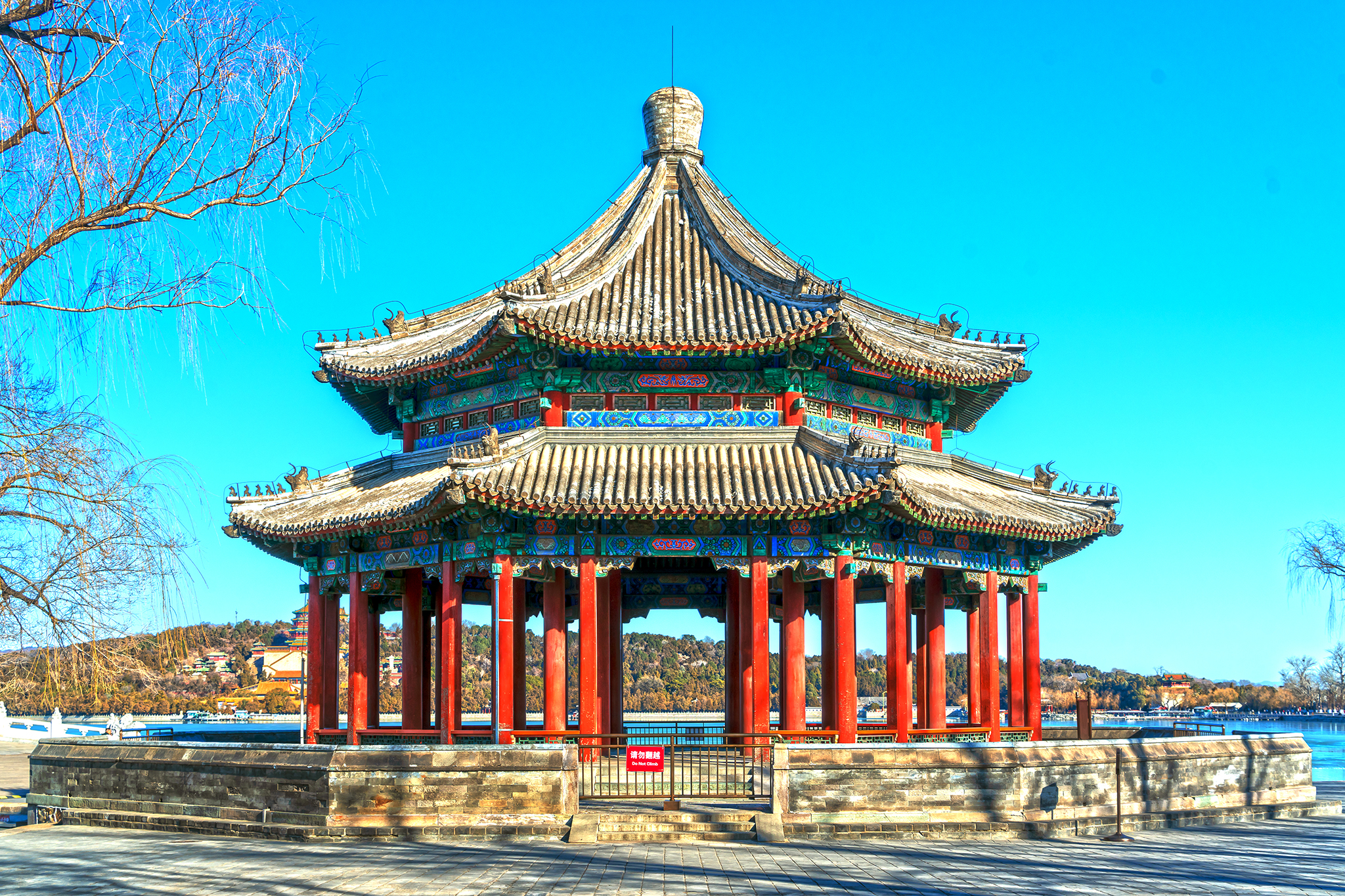 走颐和清漪，赏皇家园林之十一：昆明湖东堤（修订版）