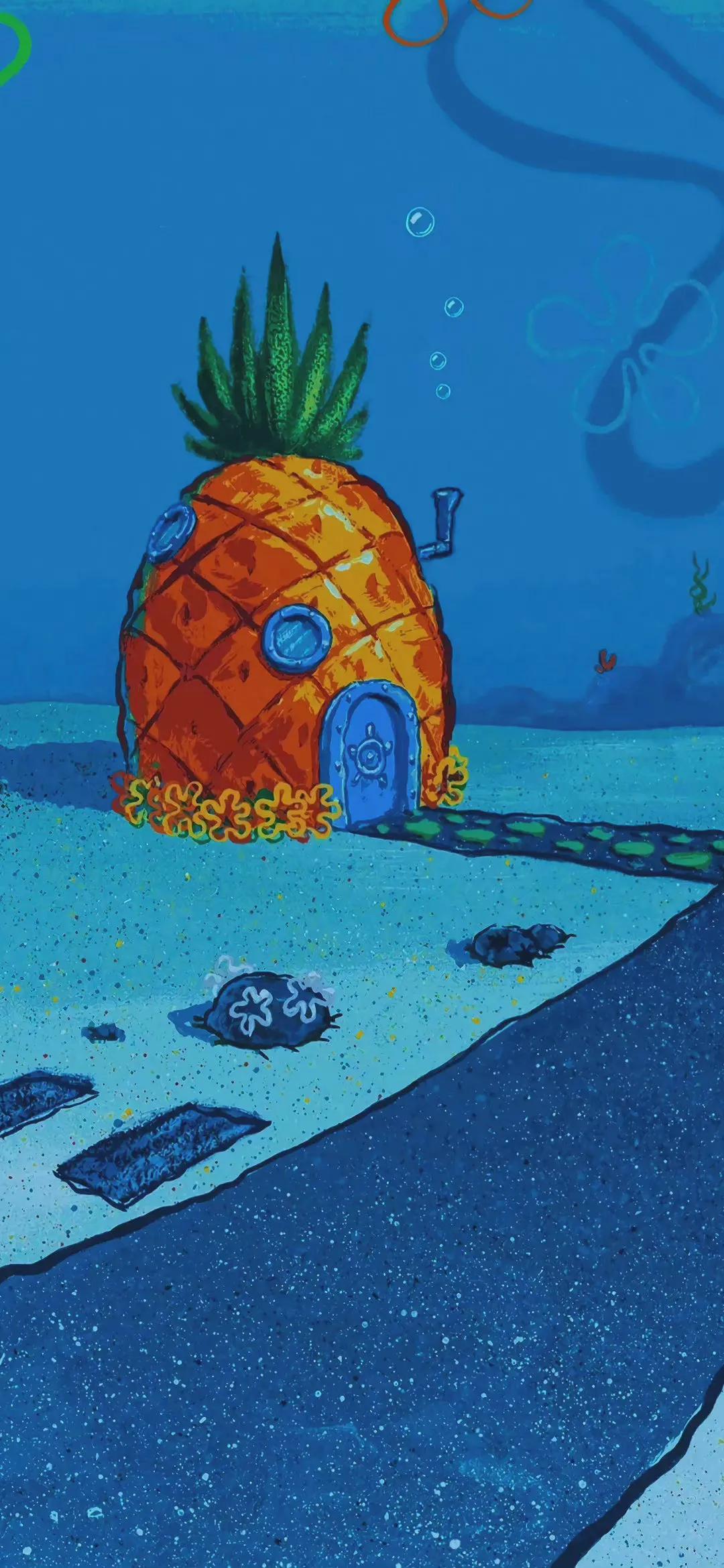 海绵宝宝ipad壁纸横屏,海绵宝宝派大星壁纸油画版