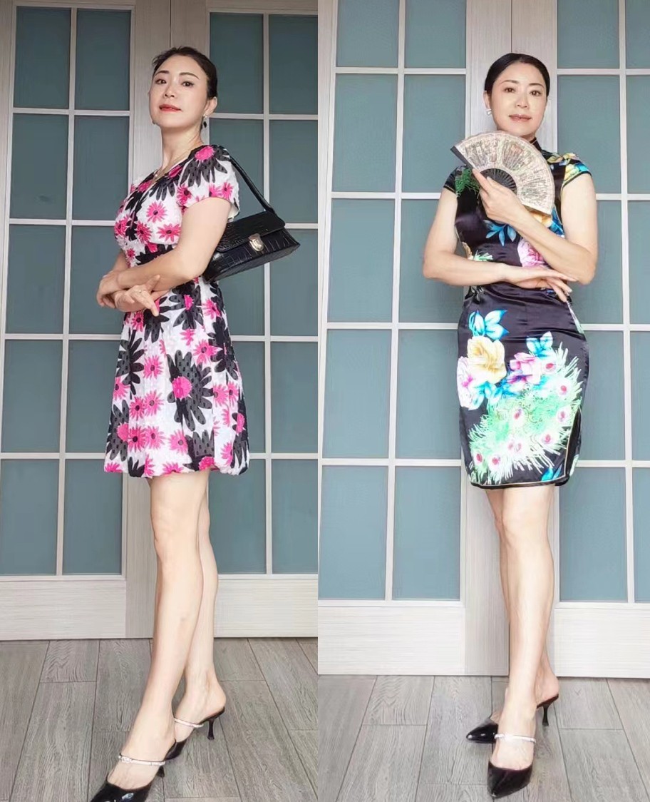 时尚穿搭风格40岁到50岁博主,50岁博主的穿搭减龄洋气又端庄