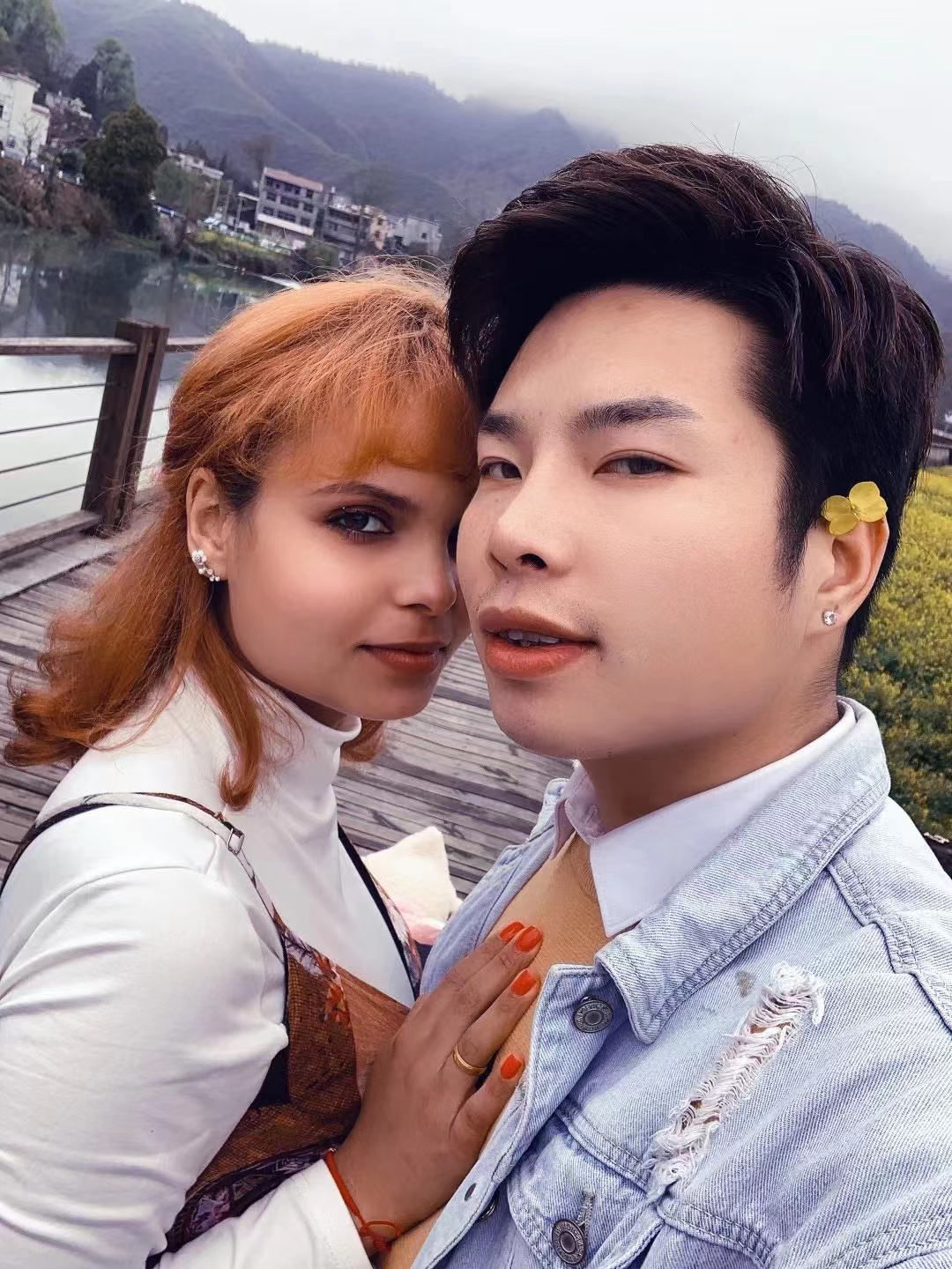 贵州农村小伙娶美国女人,贵州农村小伙娶了一个娃娃脸姑娘