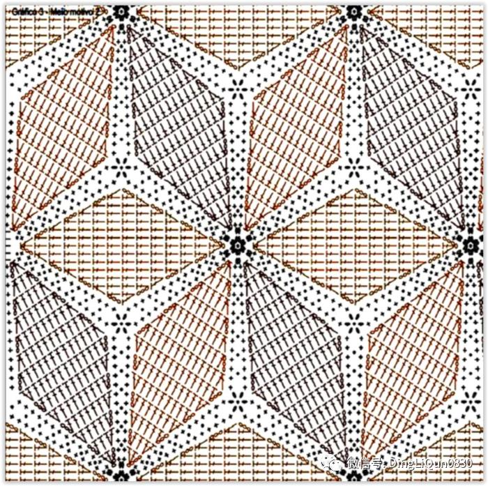 钩针编织教程简单好看毯子,一片式钩针沙发毯图解