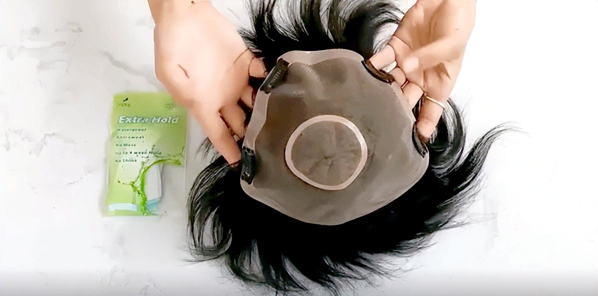 想戴假发不想有刘海怎么办,想戴假发却又没有发网怎么办