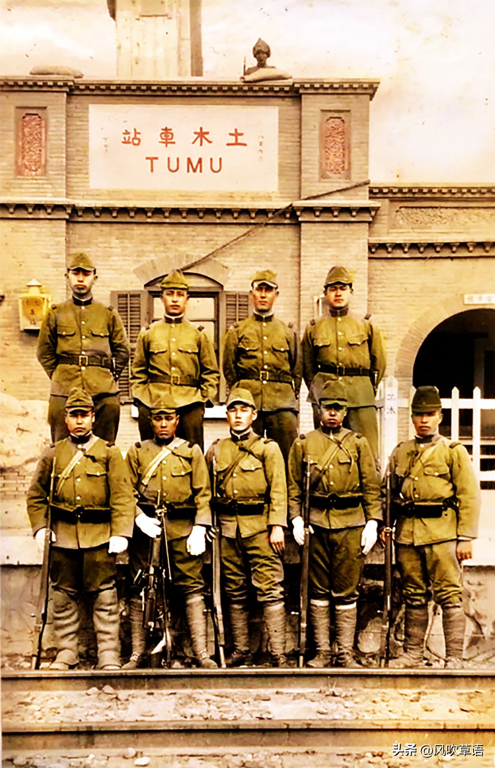 张家口抗日老照片,日军攻占河北的老照片