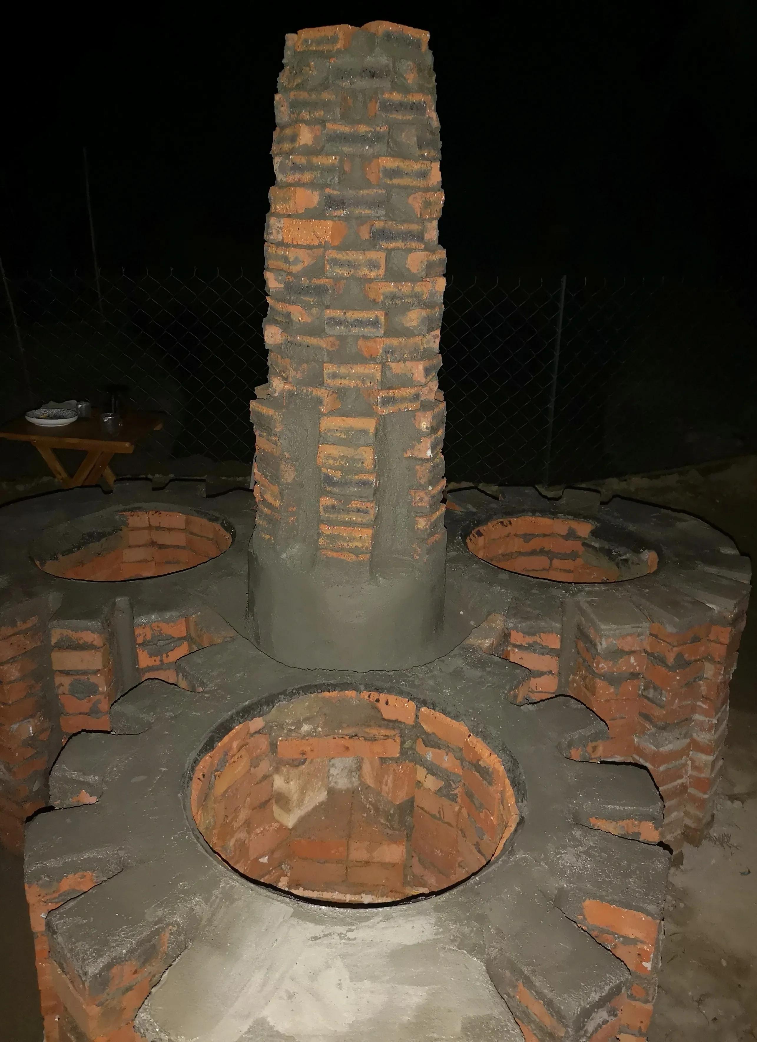 梅花灶视频教程,连环灶制作全过程