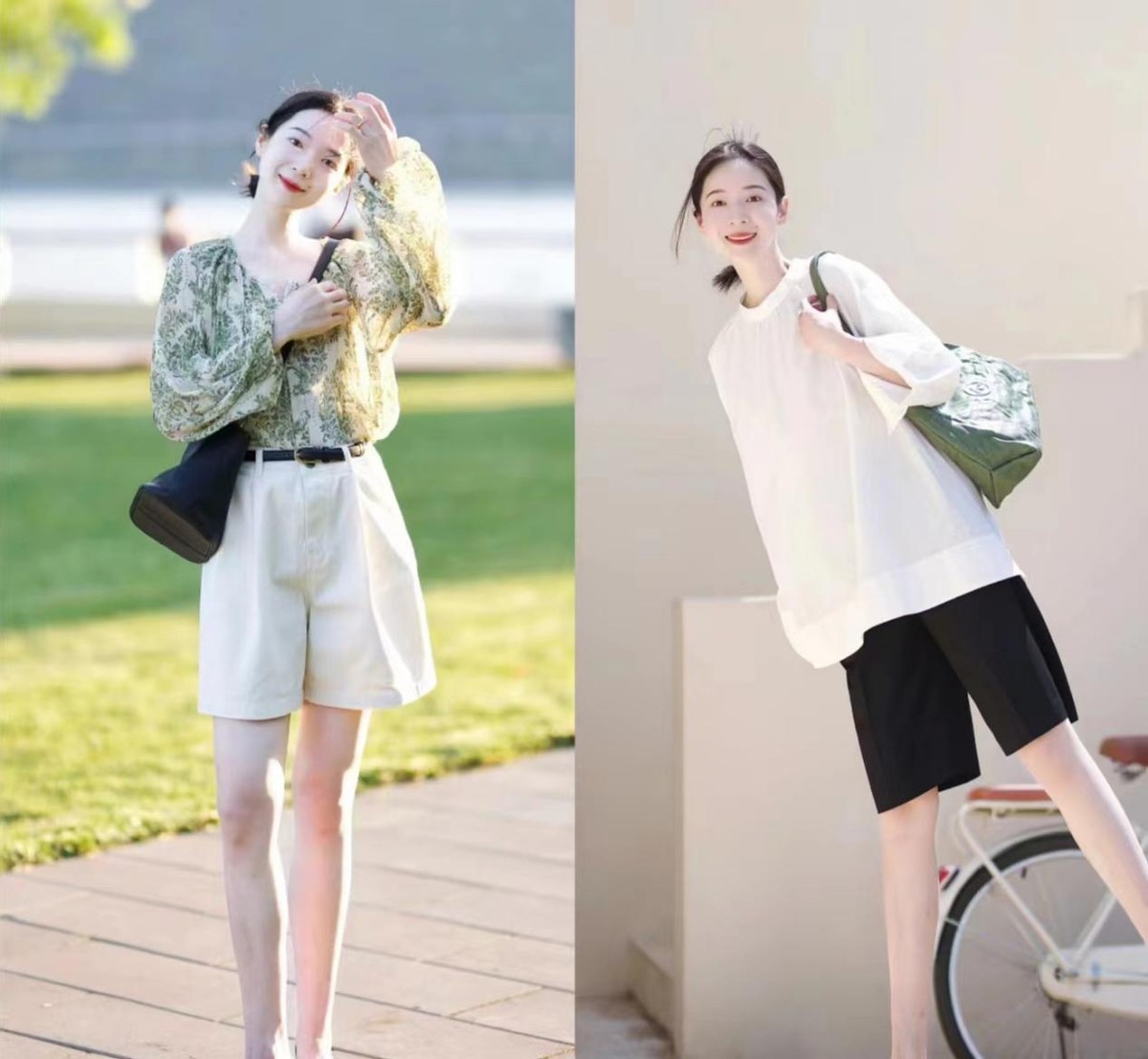 自以为很潮却很土的穿搭夏季,随性洒脱又充满高级感的夏日穿搭