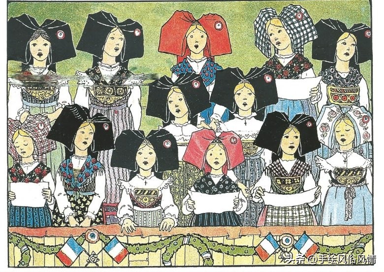 法国民族服装,法国和沙俄军服