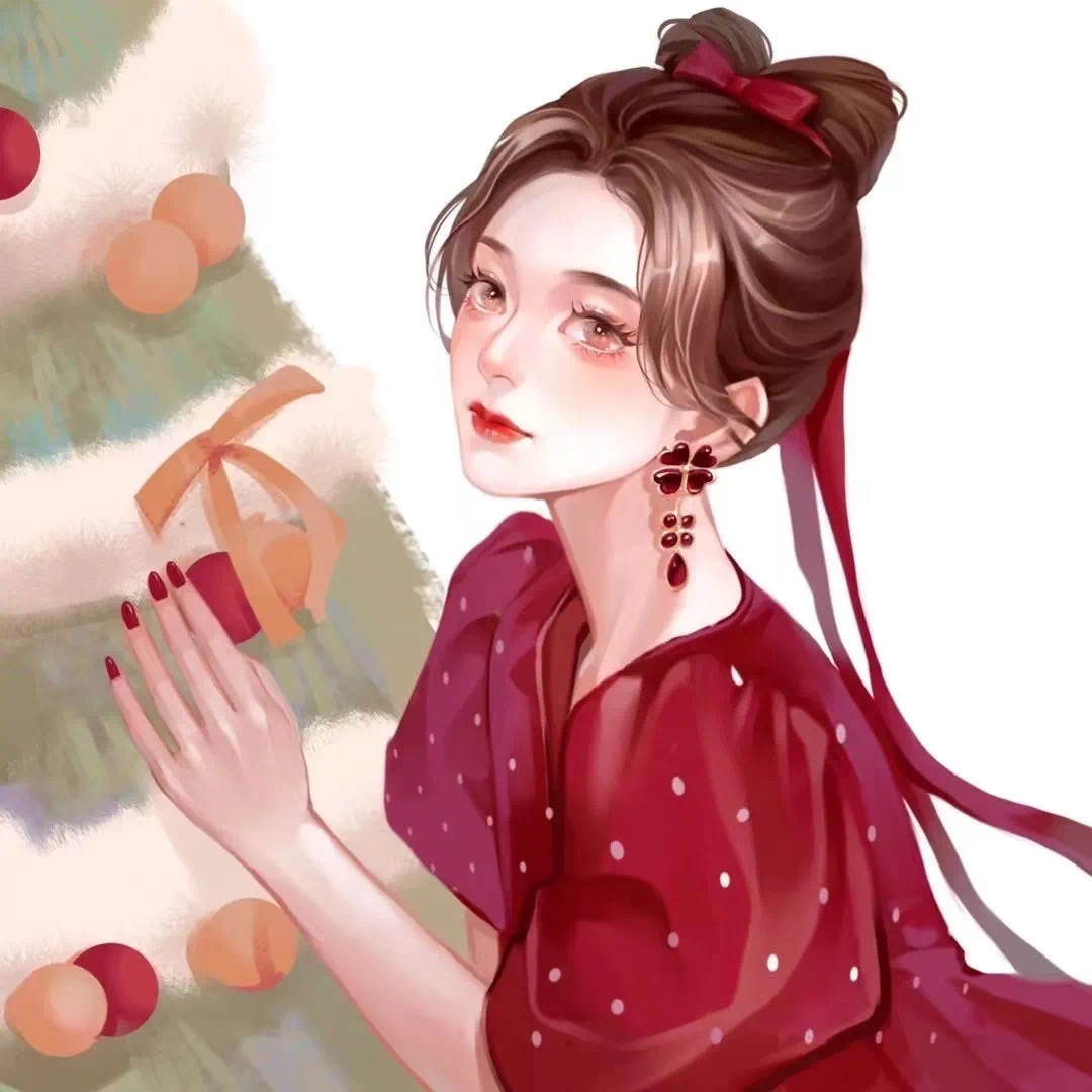 手绘闺蜜头像女好看,超美超可爱的手绘女生闺蜜头像