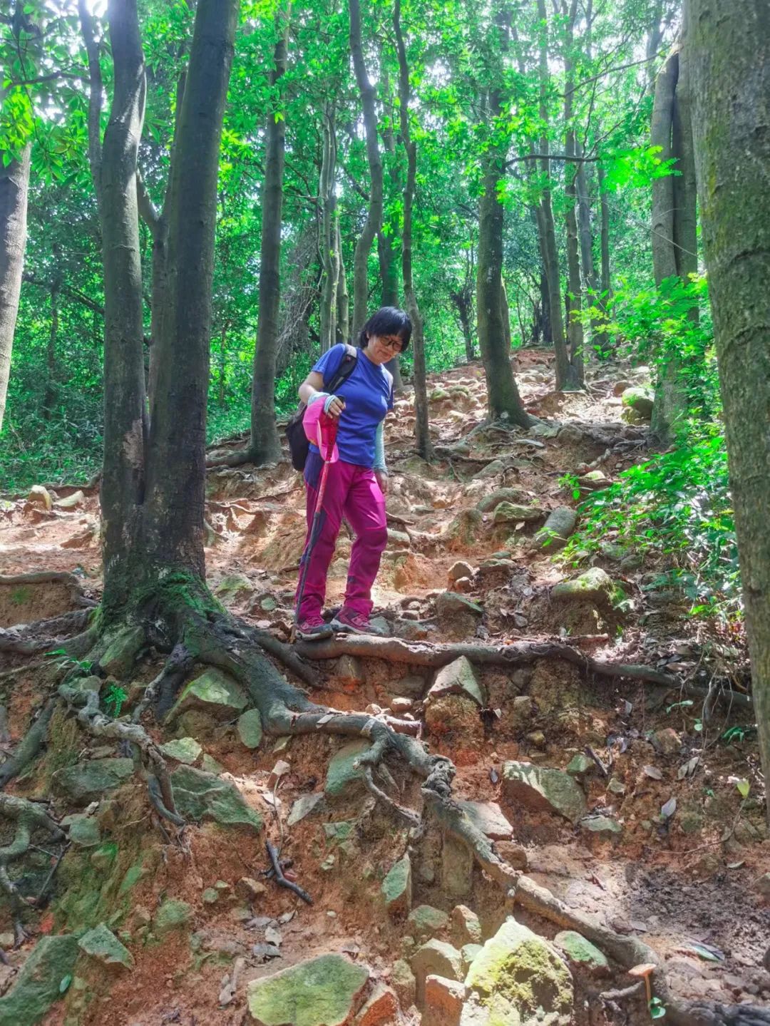 火炉山徒步登山路线图解,徒步中山铁炉山
