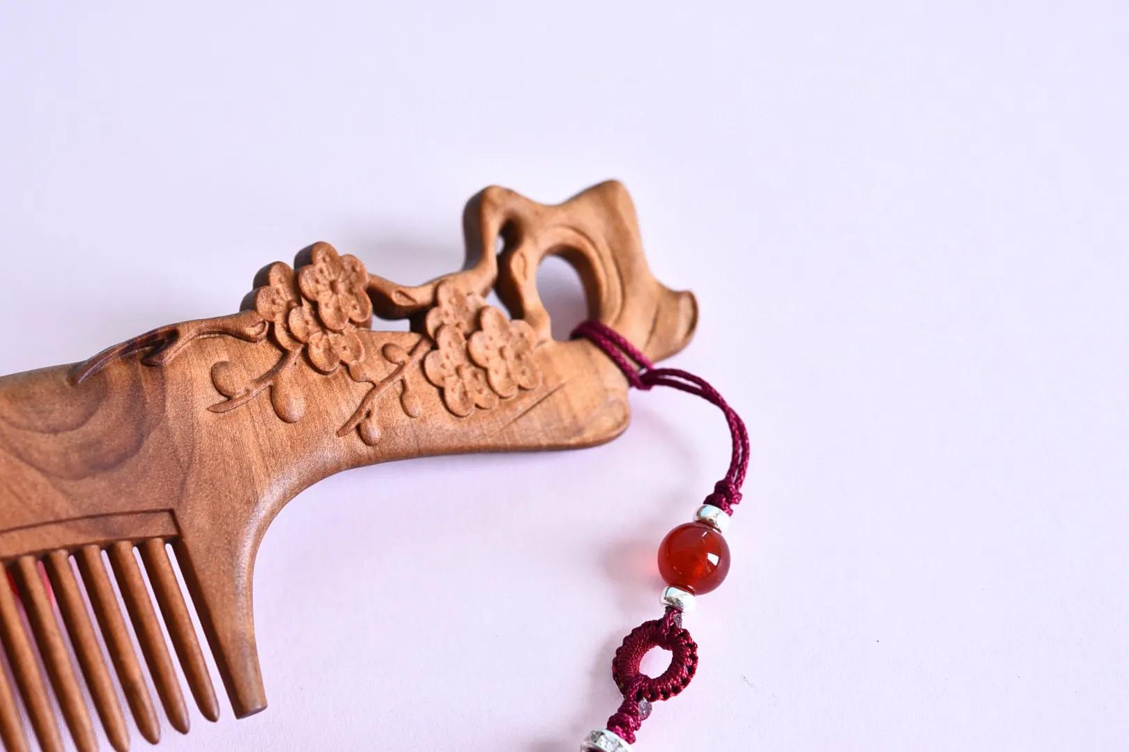 印度老山檀香美人梳,印度老山檀香按摩梳