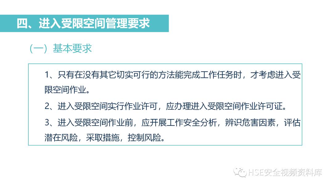 PPT|【课件】进入有限空间作业流程培训