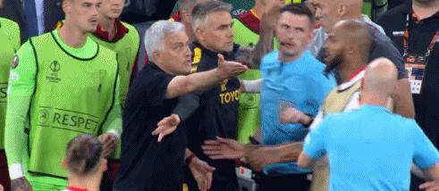 欧联杯穆里尼奥赛后采访完整版,罗马1-6惨败穆帅赛后采访