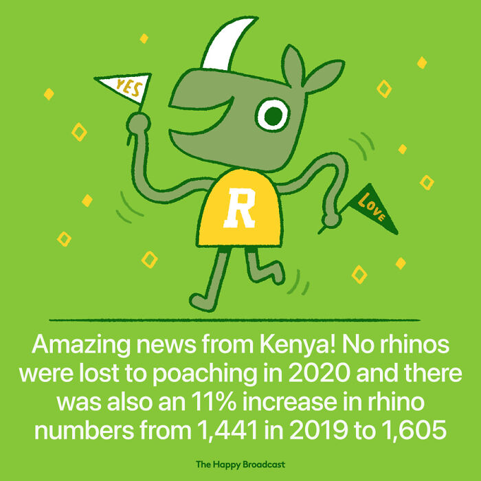 2021年世界各地的40个好消息，在沉重的一年，也能看到一些阳光