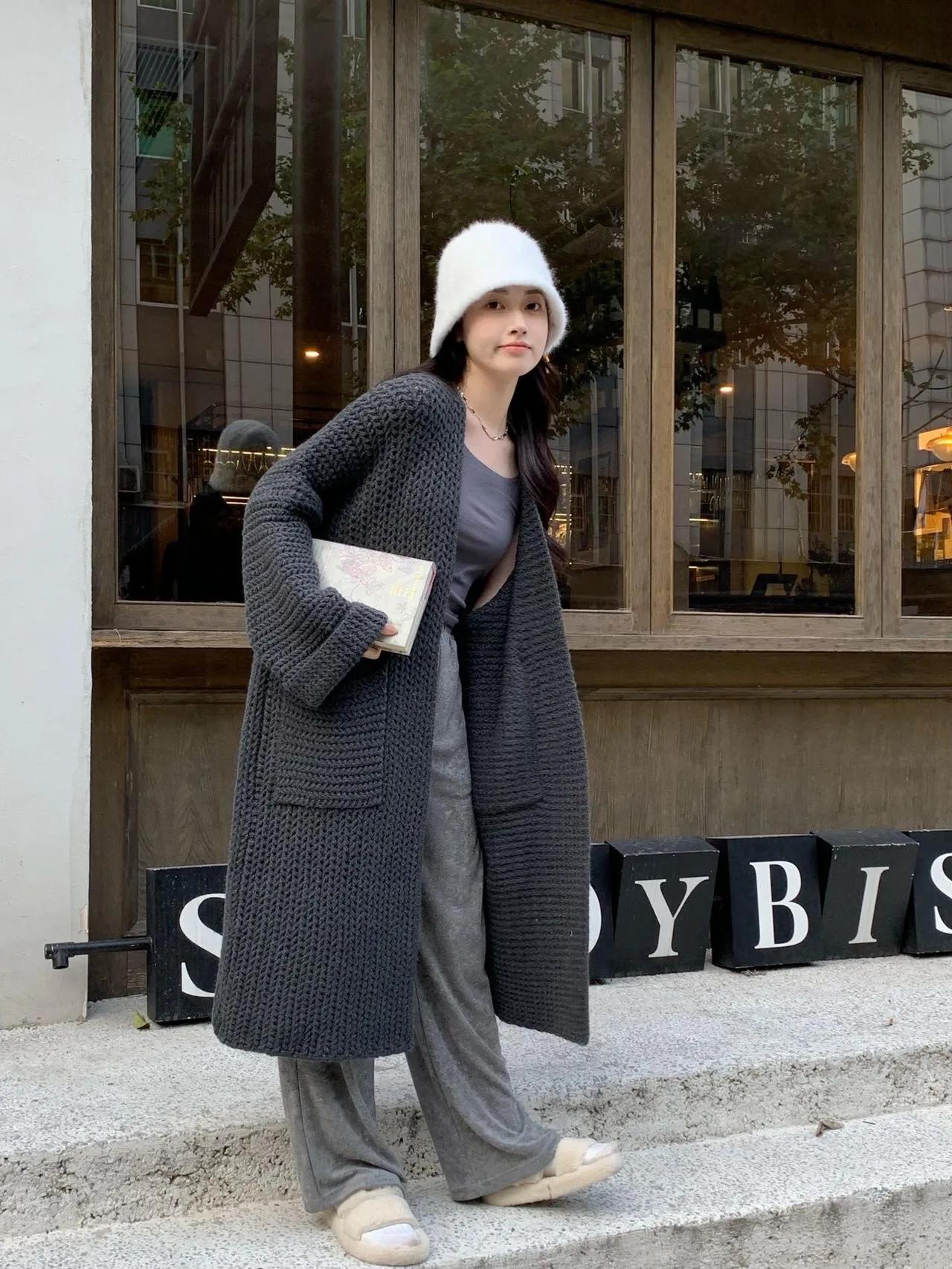 秋天时尚开衫毛衣,秋天慵懒风开衫毛衣推荐