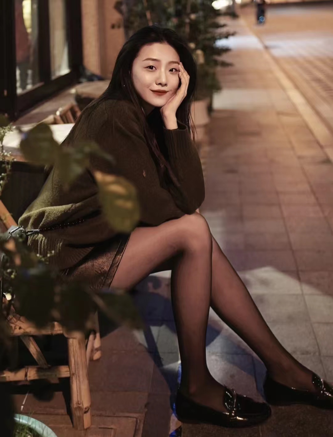 乐福鞋穿搭推荐,乐福鞋的正确穿搭图