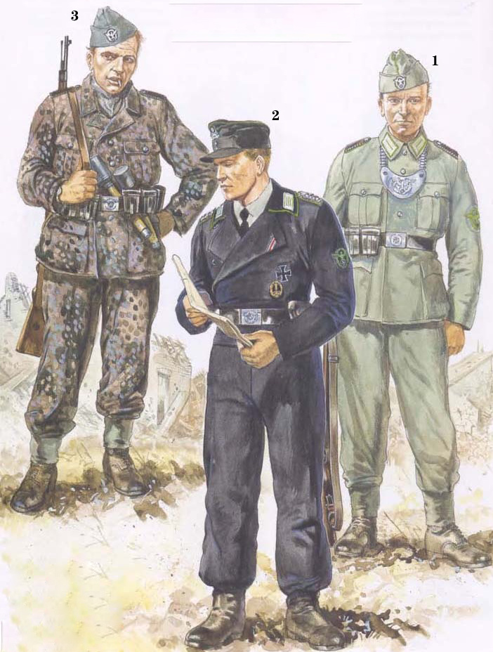 二战德国警察部队军服图册,二战德国警察宪兵队