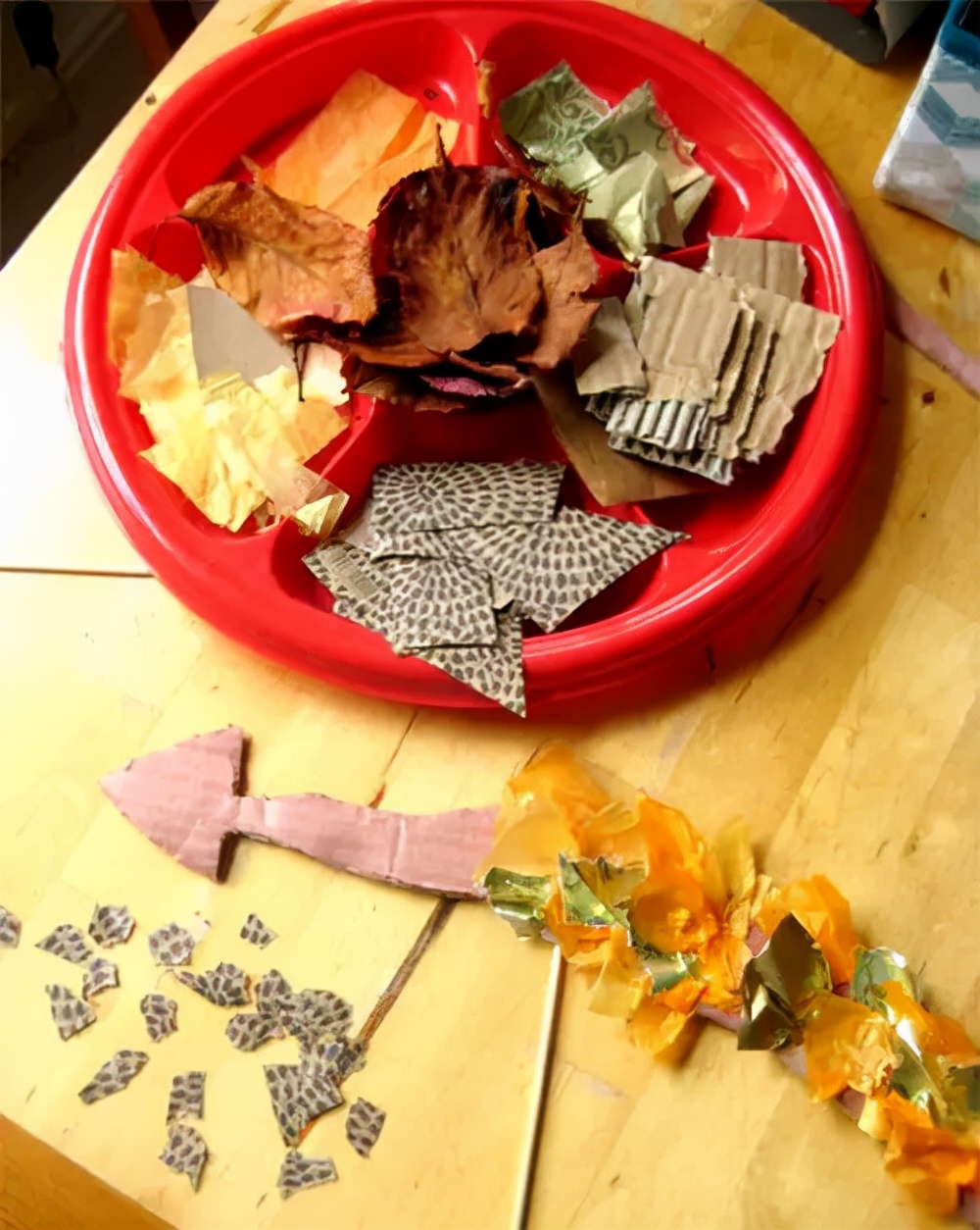 幼师素材】新年手工制作（灯笼+爆竹烟花+中国龙）