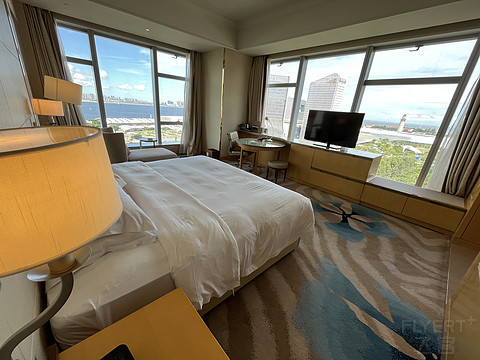 厦门山海观海景房酒店,厦门五缘湾希尔顿逸林酒店测评