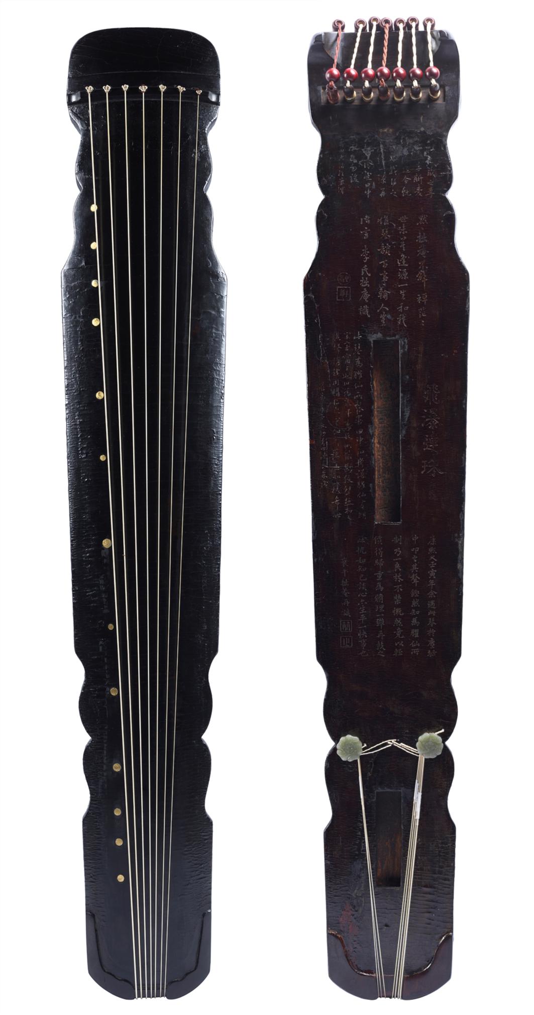 同古堂|“明代第一琴”：飞瀑翻浪弦戛玉，连珠龙吟太古音