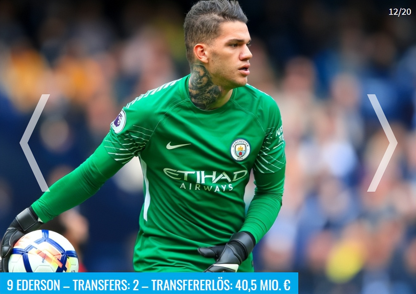 德转列足坛前锋转会费榜,德转列英超每队身价最贵球员