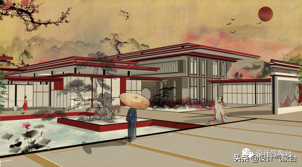 惜败扎哈事务所，但OMA的中国风方案留下一抹惊艳的色彩