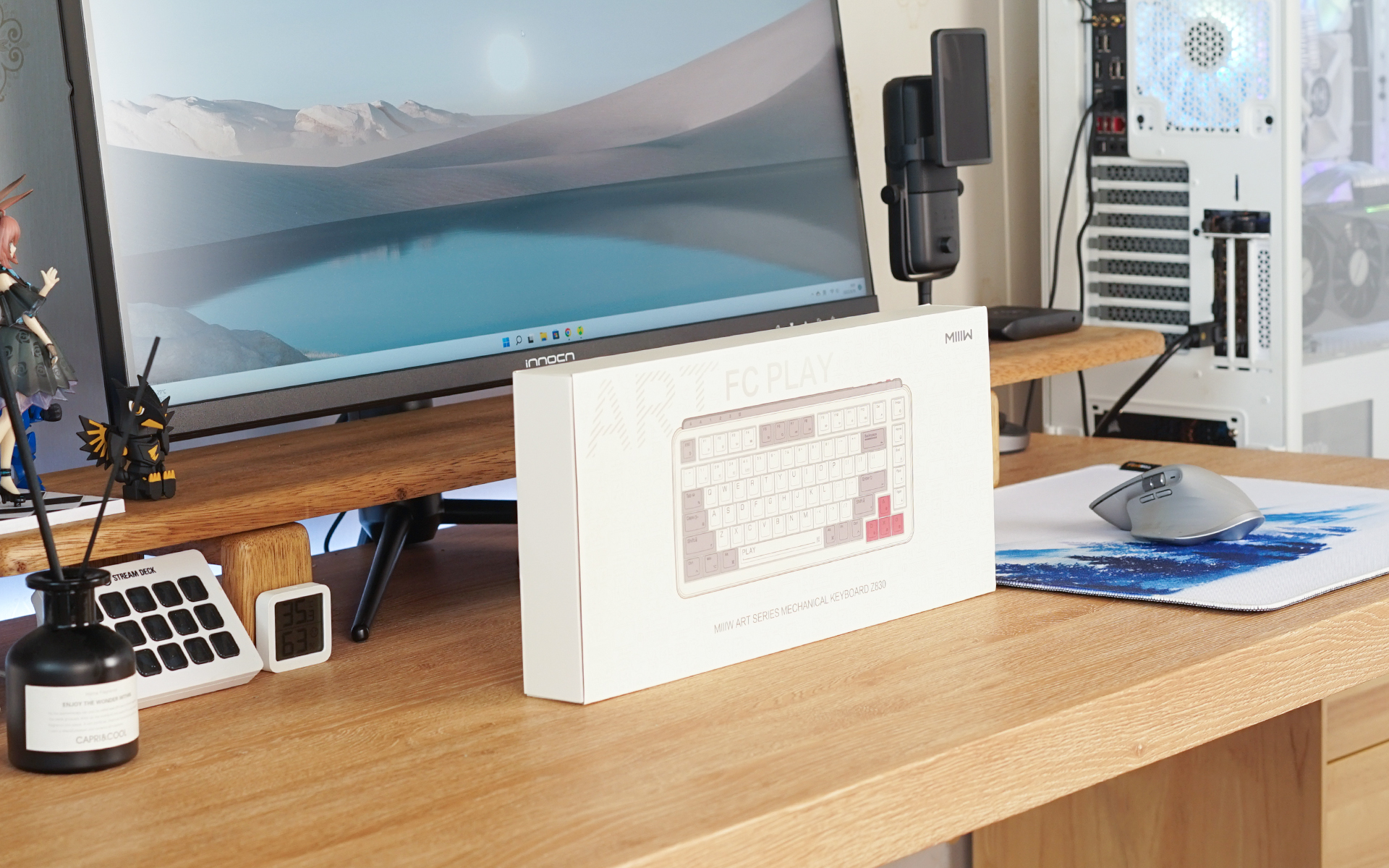 简洁情怀风,功能齐备83键,米物ARTZ830机械键盘体验