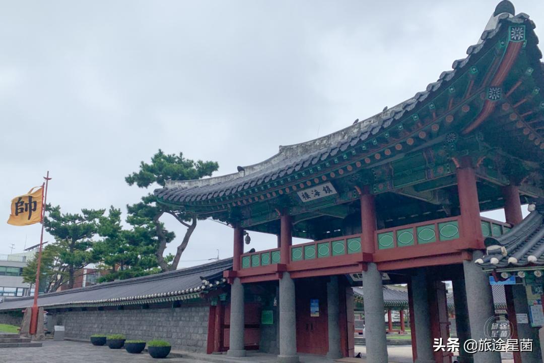 济州岛的冬季雨,三月份韩国济州岛