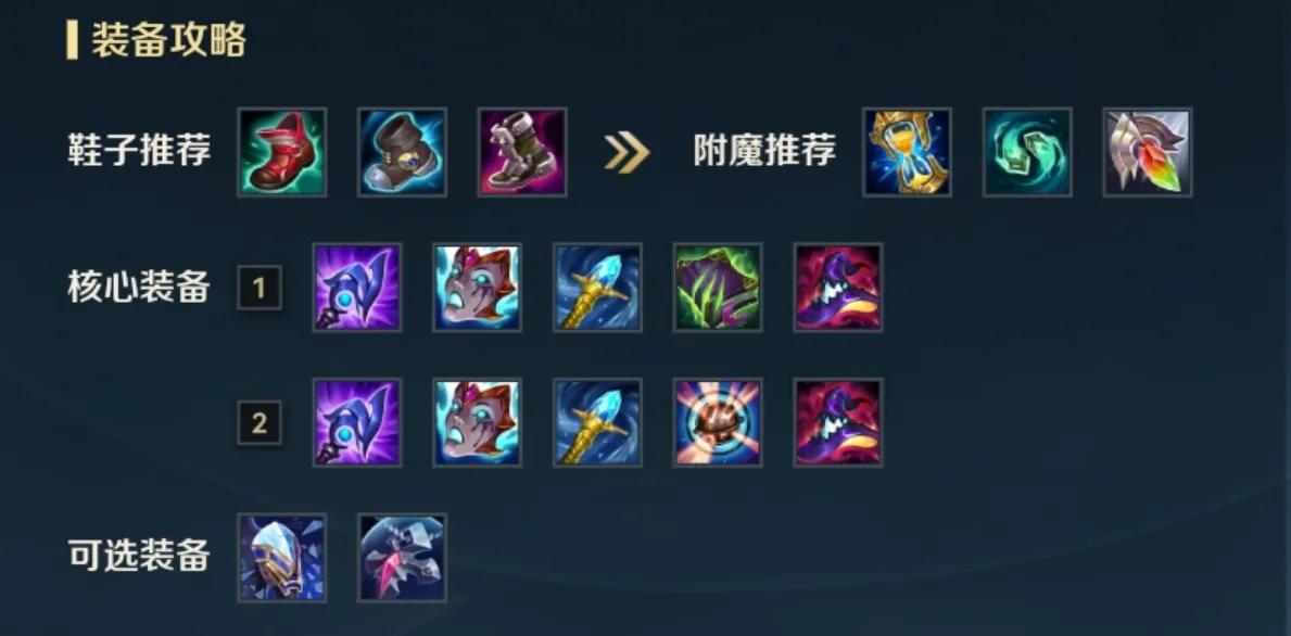 堕落天使莫甘娜出装,联盟手游莫甘娜最新出装