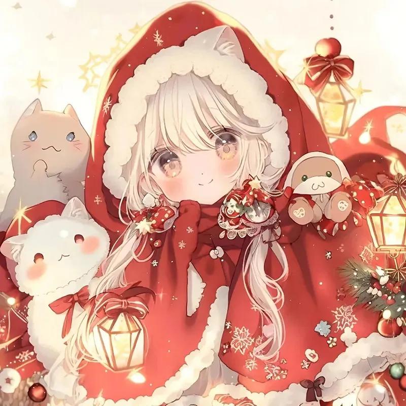 可爱呆萌头像动漫卡通二次元女生,老奶奶抽大烟袋的图卡通动漫头像