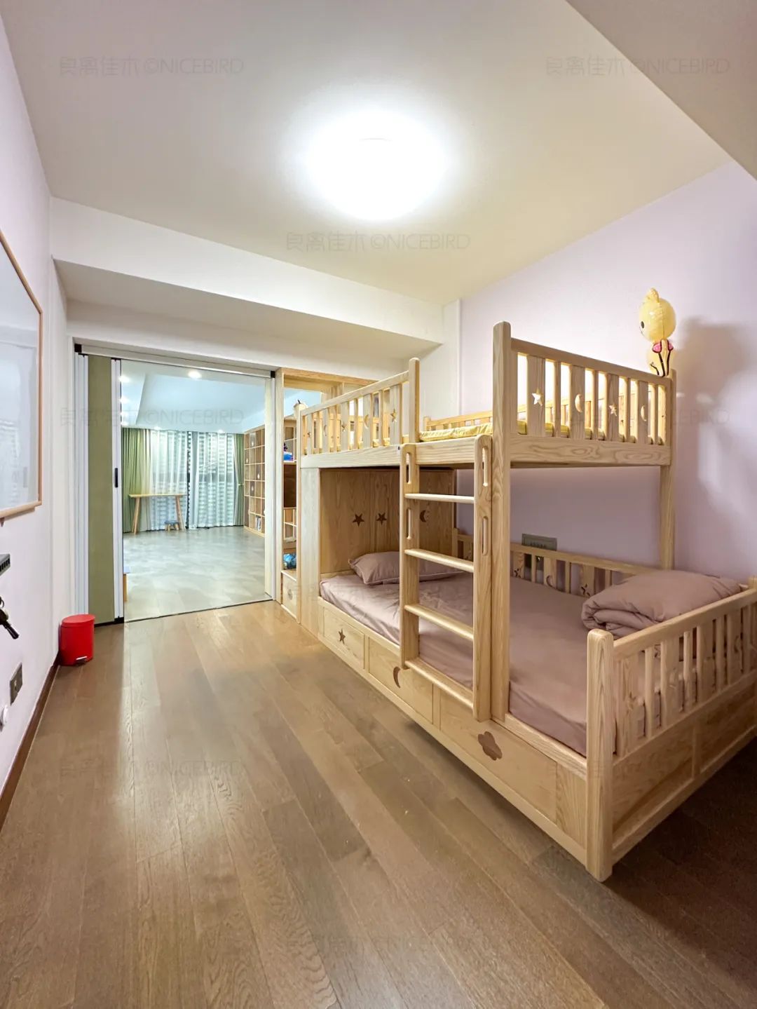 55平超大儿童房，东方意境美客餐厅，上海业主家一“慕”了然