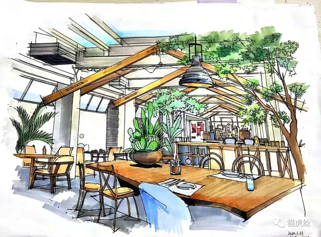 2022猫虎绘暑假手绘班招生简章「线上+线下」