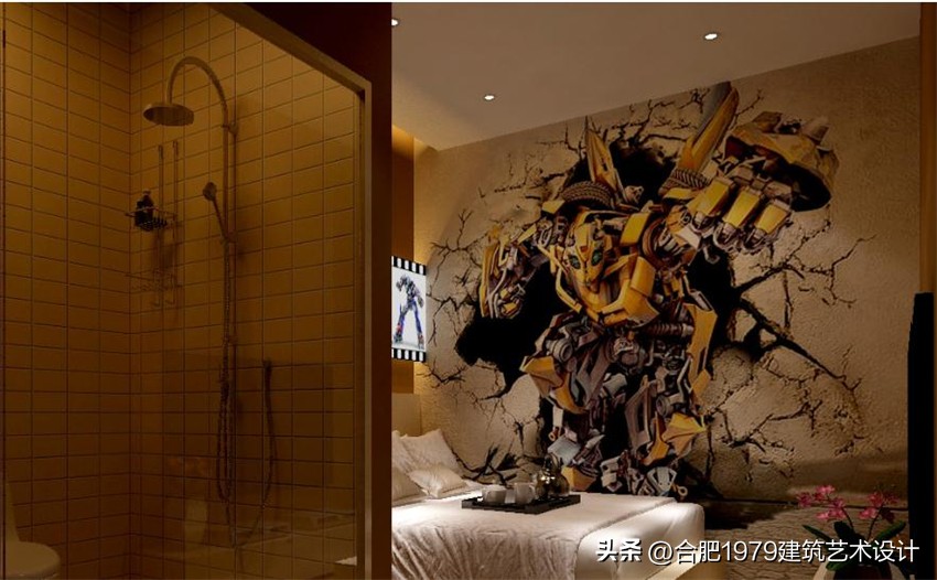 高端宾馆设计,网红宾馆设计效果图