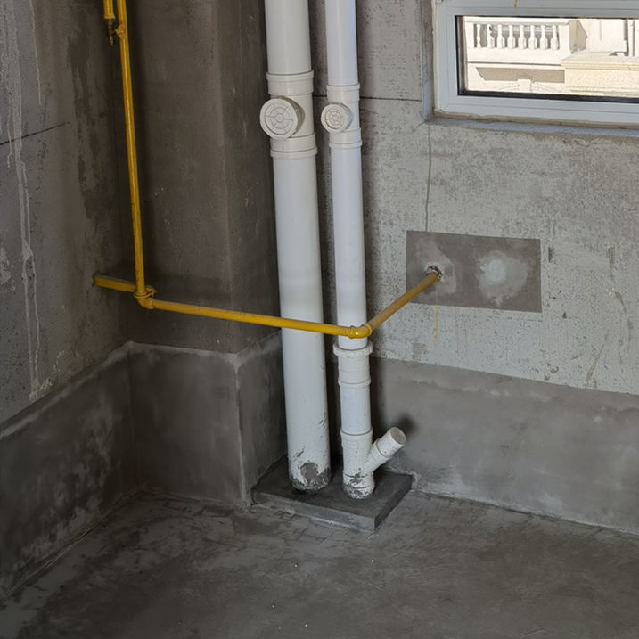 厨房洗菜盆水管预留高度尺寸图,厨房洗菜盆下水管位置装偏了