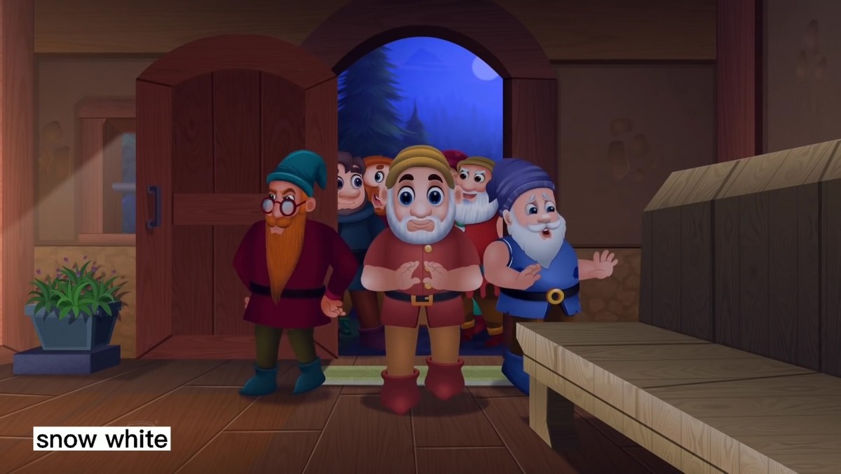 格林童话白雪公主英文阅读,白雪公主格林童话国语版