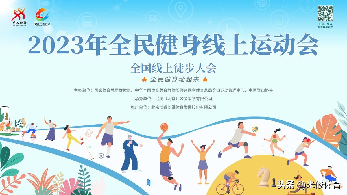 中国全民健身走跑大赛,2023年全民健身线上运动会