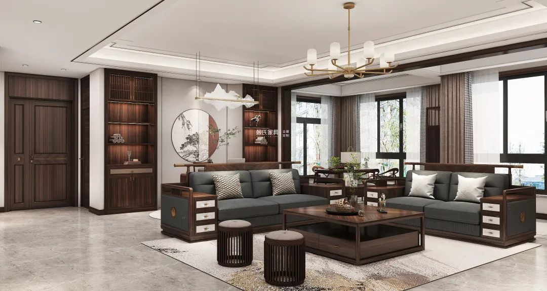 现在豪宅流行的风格户型,这个户型需要怎样装修