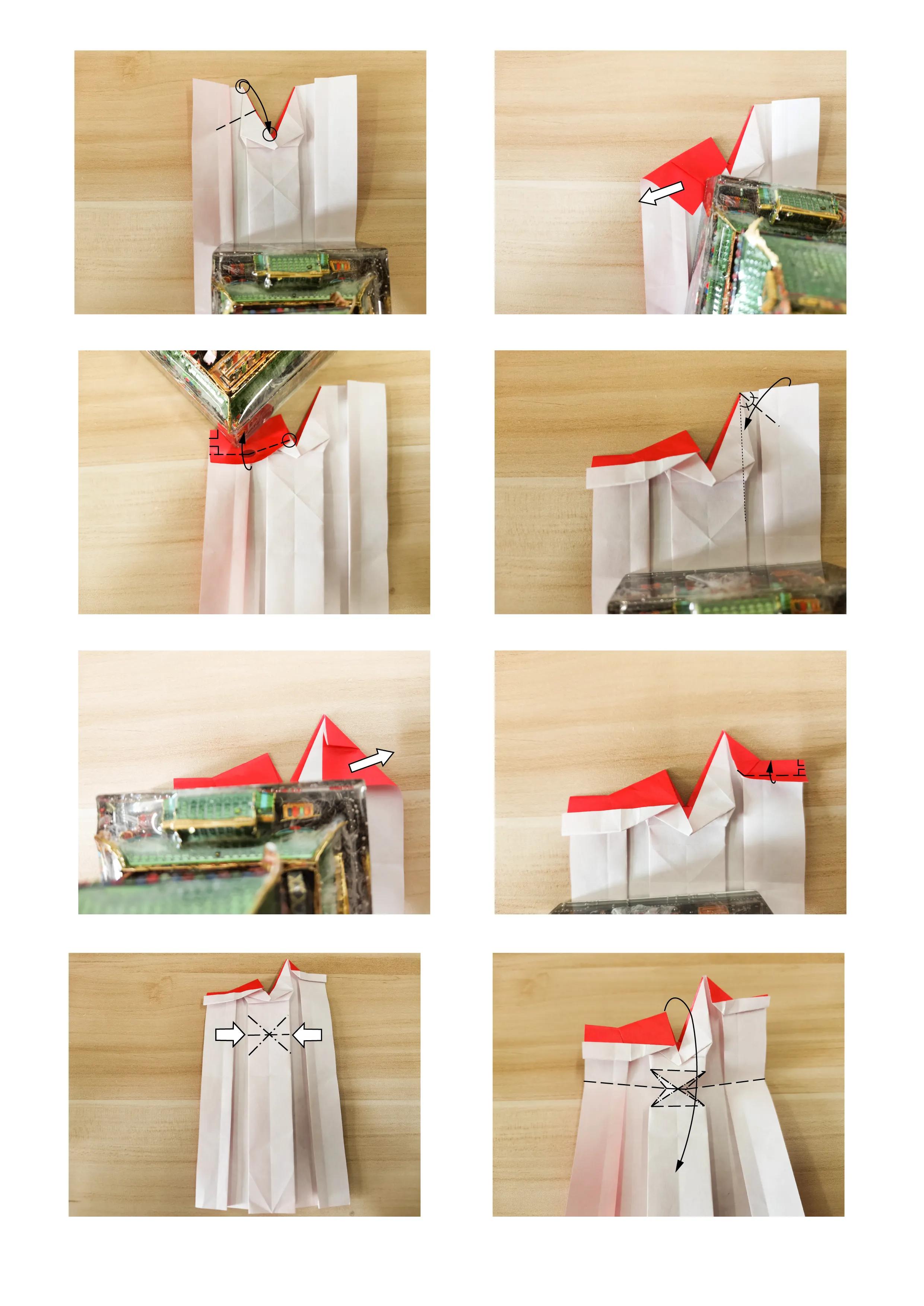 爱心小魔法棒送给妈妈的礼物折纸,一百块钱爱心折纸100种折法图解