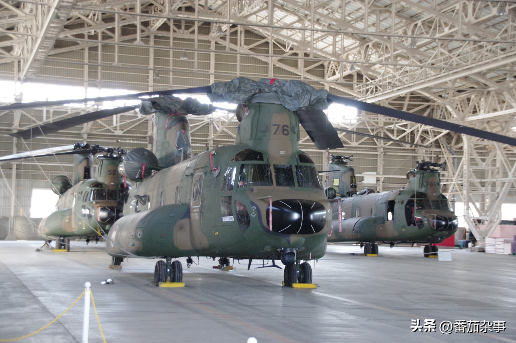 自卫队mh53直升机,日本陆上自卫队ch-47直升机