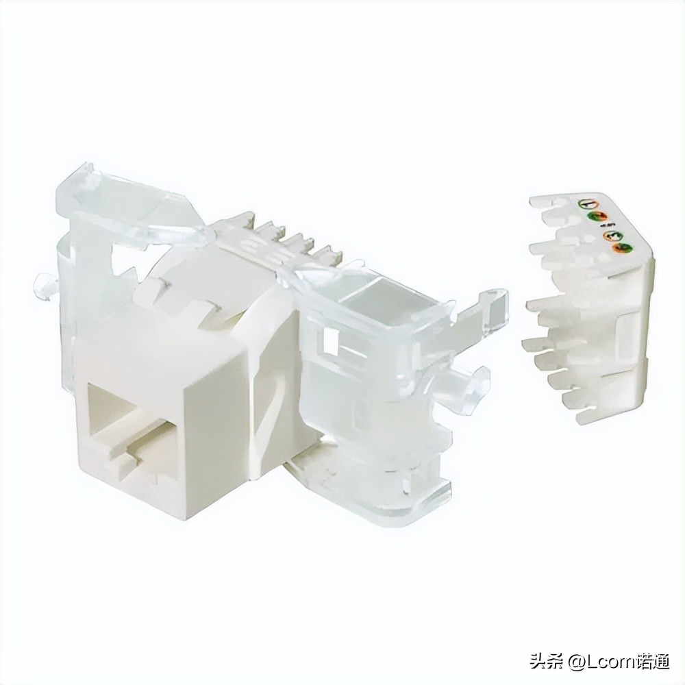 水晶头母头正确接线方法视频,网线水晶头座安装方法