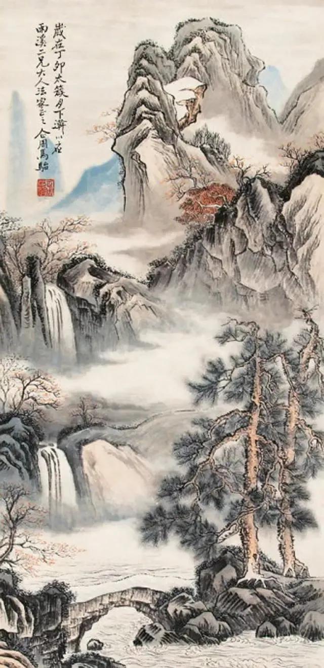 名家画太行山水画作品欣赏,名家孙天牧山水画精选欣赏