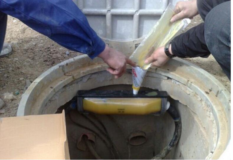 路灯主电缆和路灯配线接线图,路灯引线与电缆接头