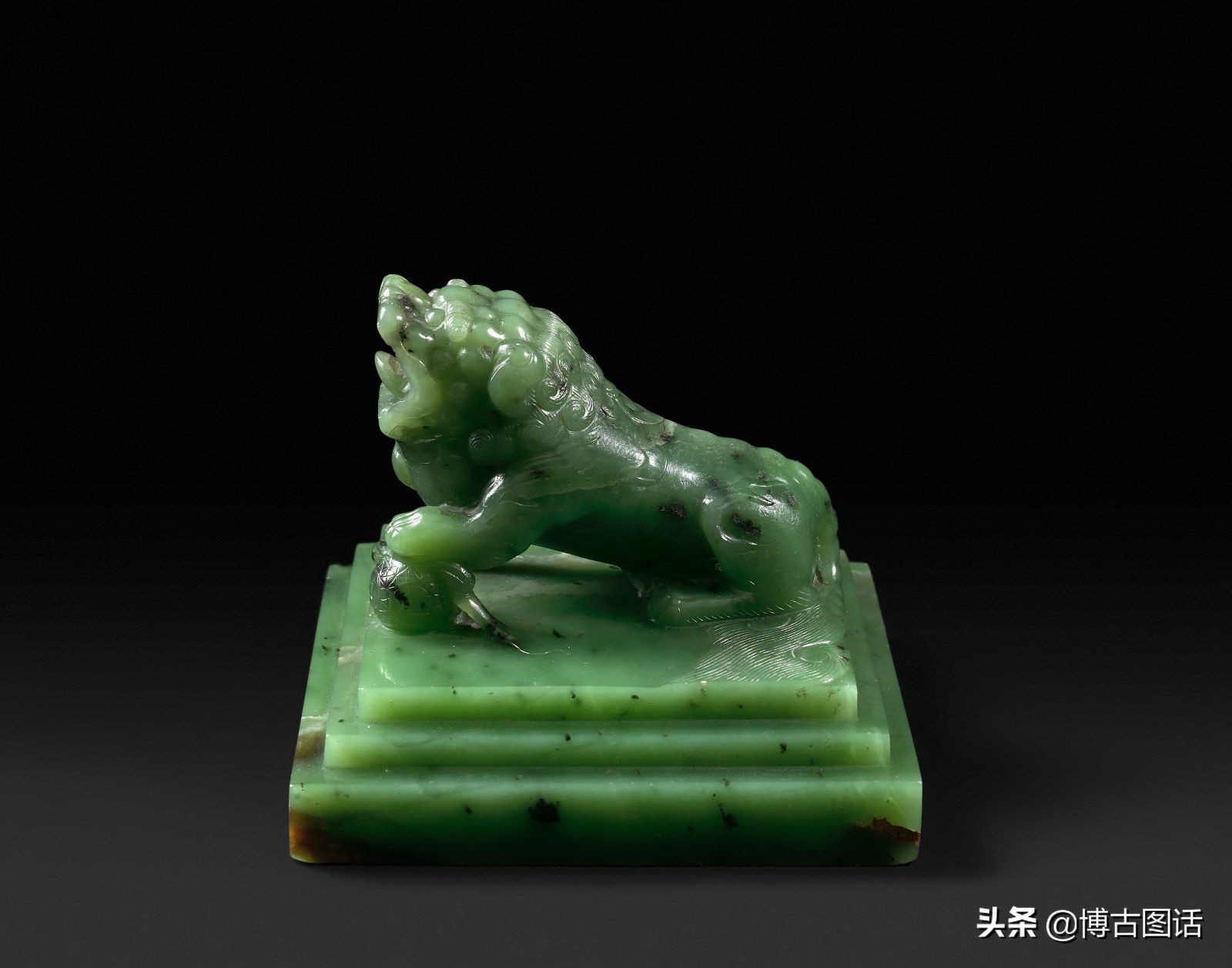 乾隆玉玺72万,乾隆青玉玉玺拍卖72万