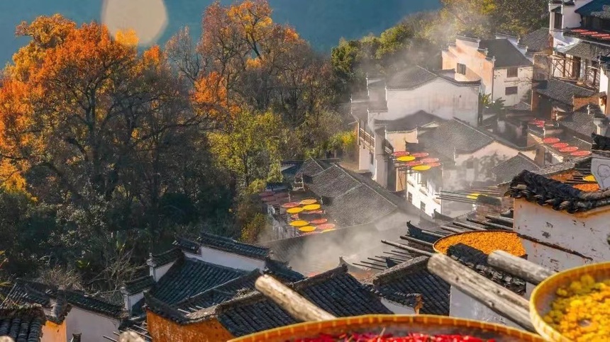 带您走进最美乡村婺源篁岭,遇见最美乡村风景