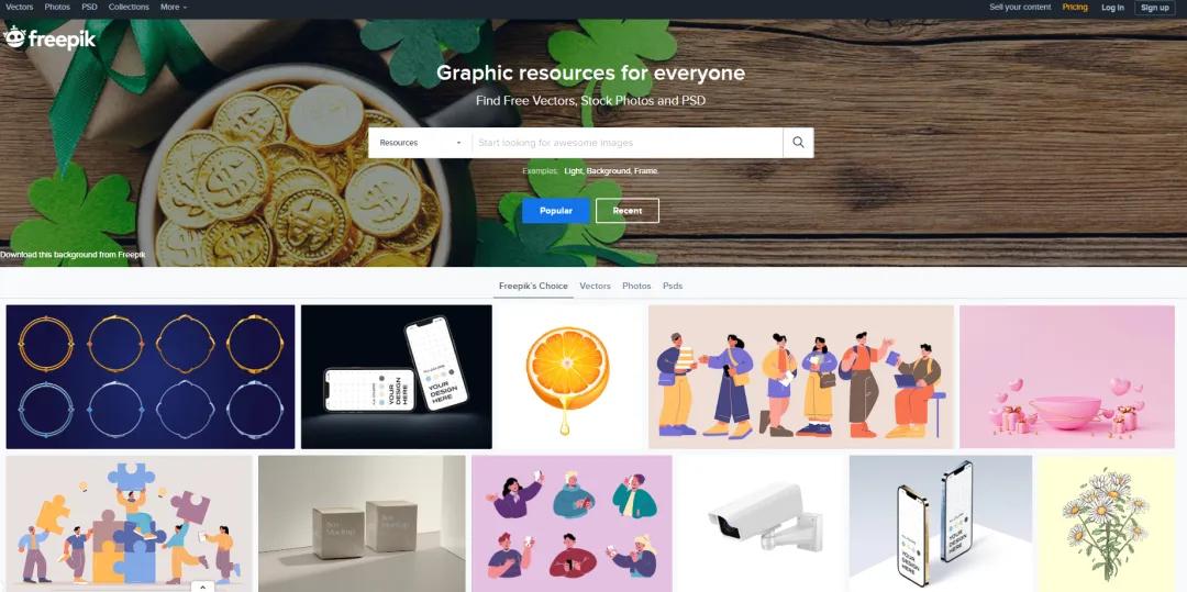 分享几个常用的高质量素材网站,24个素材网站