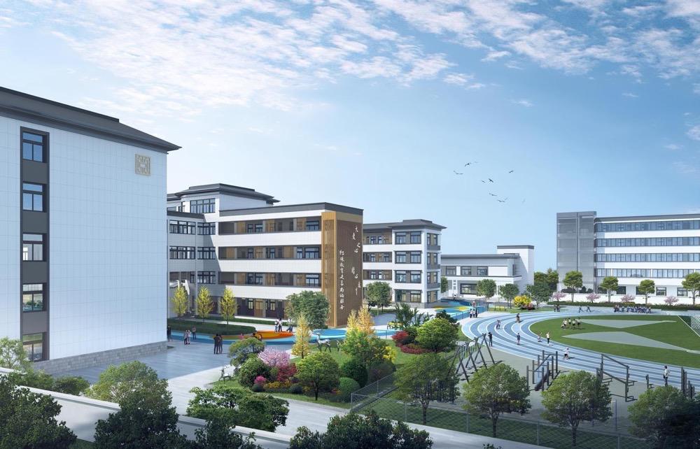 改造升级！杭州钱塘新区河庄初中改造项目正式开工